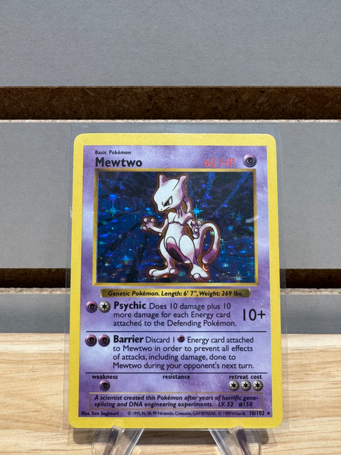 Mewtwo - Pokemon Base Set (Shadowless) (BSS)