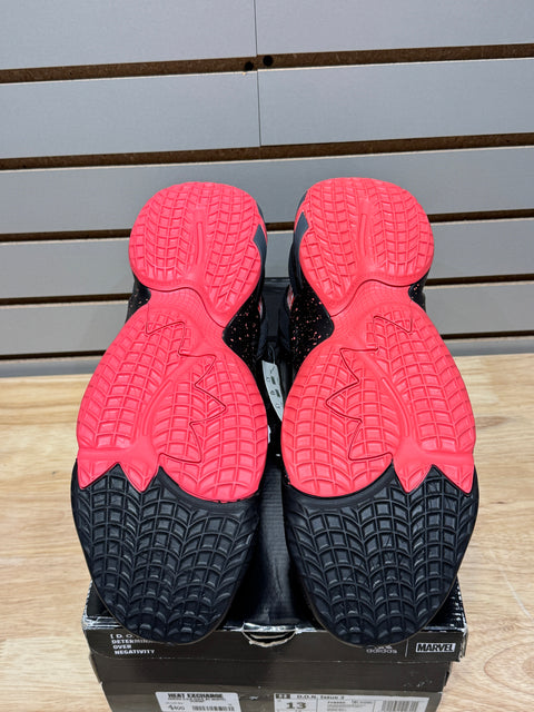 adidas D.O.N. Issue #2 Marvel Venom Sz 13