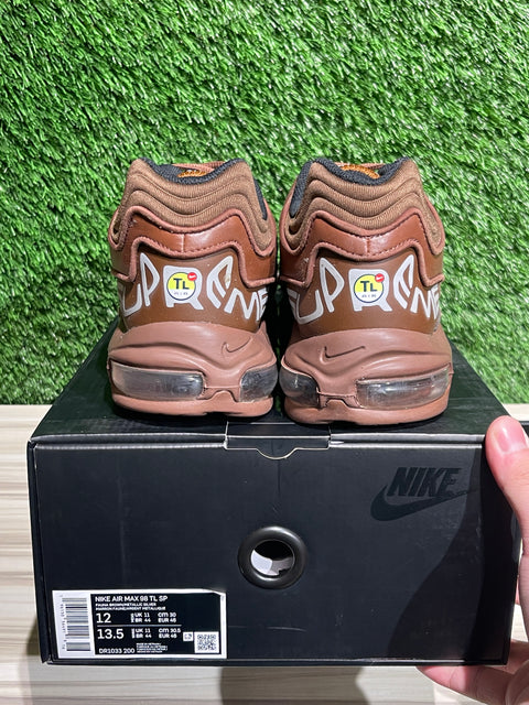 Nike Air Max 98 TL Supreme Brown Sz 12M