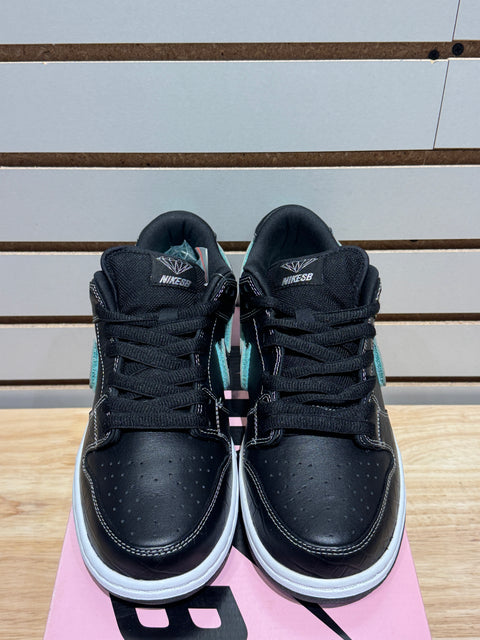 Nike SB Dunk Low Diamond Supply Co. Black Diamond Sz 8