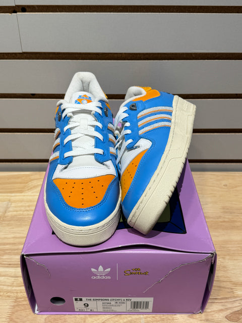adidas Rivalry Low The Simpsons Itchy Sz 9M