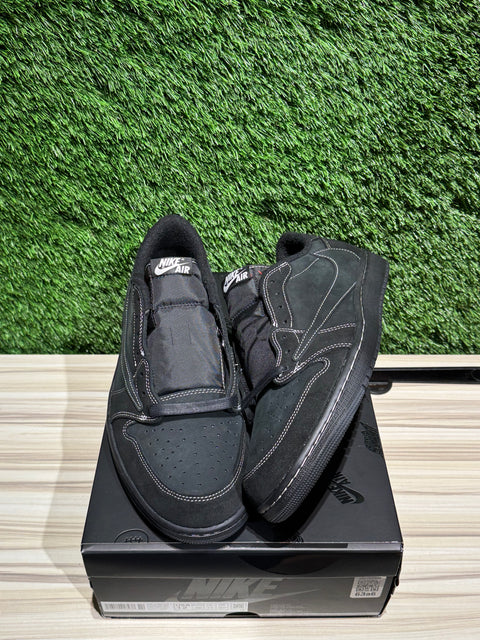 Jordan 1 Retro Low OG SP Travis Scott Black Phantom Sz 12