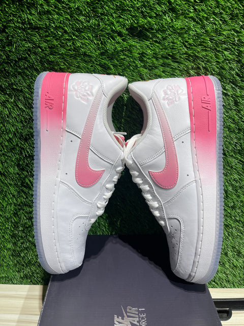 Nike Air Force 1 Low '07 PRM San Francisco Chinatown Lotus Flower Sz 9