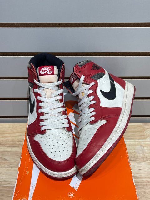 Jordan 1 Retro High OG Chicago Lost and Found Sz 10.5
