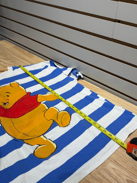 Vintage Disney Licensed Striped Winnie The Pooh Tee Sz XXL