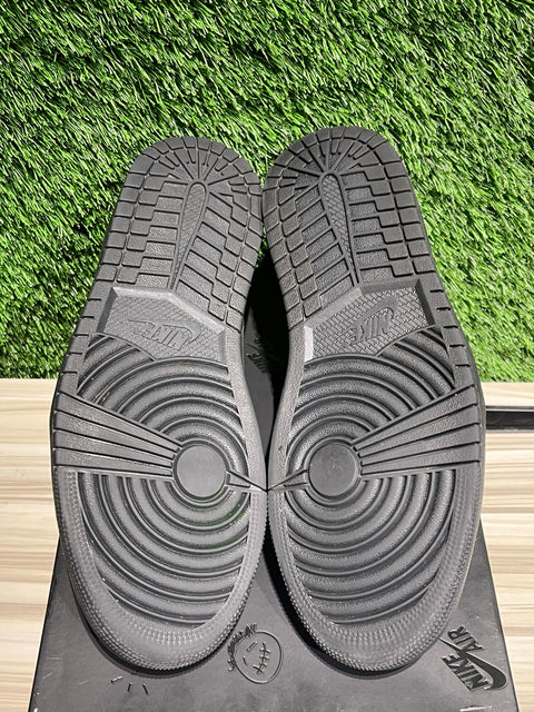 Jordan 1 Retro Low OG SP Travis Scott Black Phantom Sz 9M