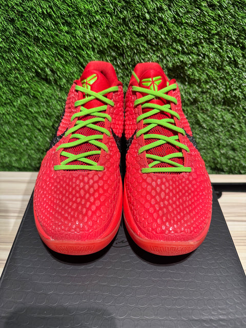 Nike Kobe 6 Protro Reverse Grinch Sz 7.5M/9W