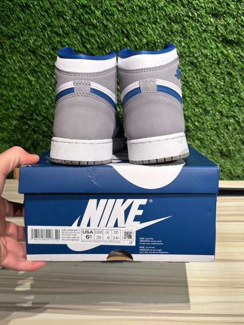 Jordan 1 Retro High OG True Blue (GS) Sz 6.5Y