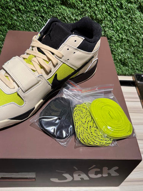 Jordan Jumpman Jack TR Travis Scott Bright Cactus Sz 13M