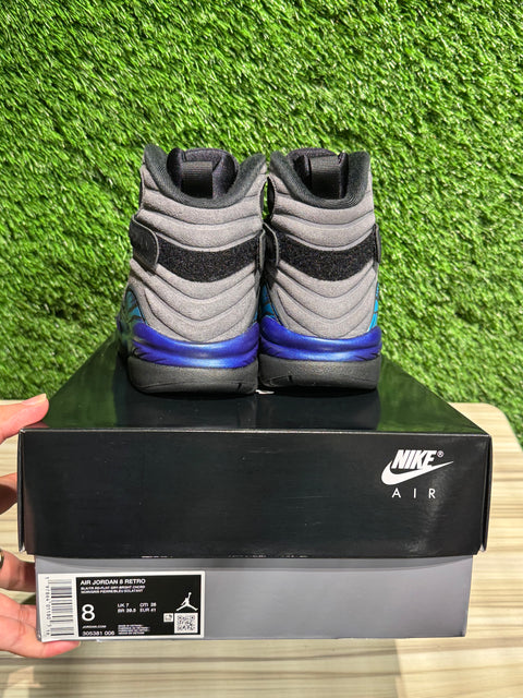 Jordan 8 Retro Aqua (2025) Sz 8M