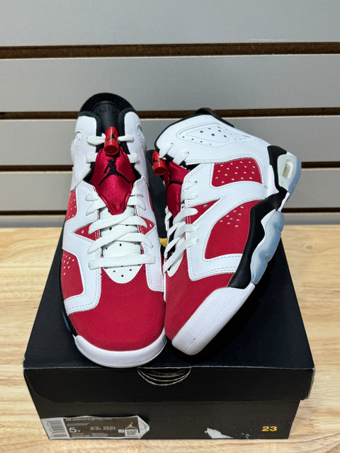 Jordan 6 Retro Carmine (2021) (GS) Sz 5Y