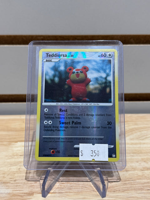 Teddiursa - Pokemon Mysterious Treasures (MT) Reverse Holofoil