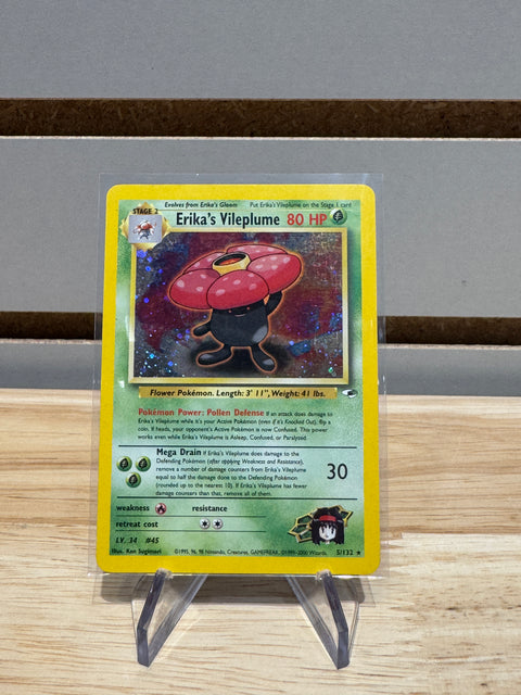 Erika's Vileplume #5/132 - Pokemon Gym Heroes (G1)