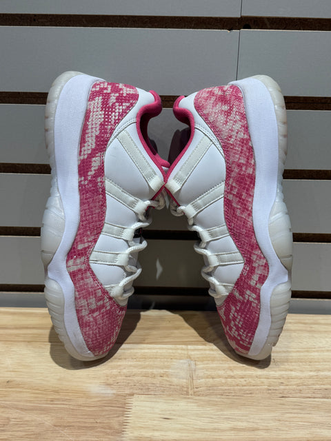 Jordan 11 Retro Low Pink Snakeskin (2019) (Women's) Sz 7.5M