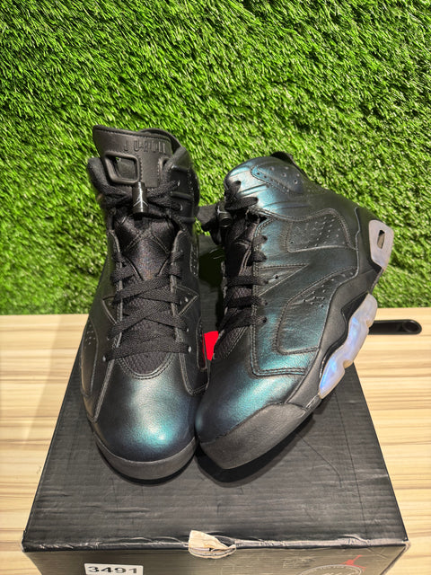 Jordan 6 Retro All-Star Chameleon (2017) Sz 10