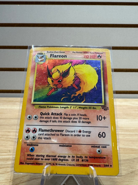 Flareon (3) - Pokemon Jungle (JU) Holofoil