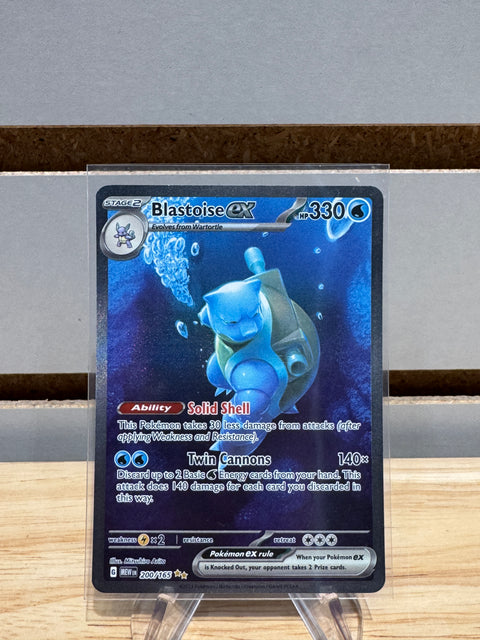 Blastoise ex - 200/165 - Pokemon SV: Scarlet & Violet 151 (MEW)