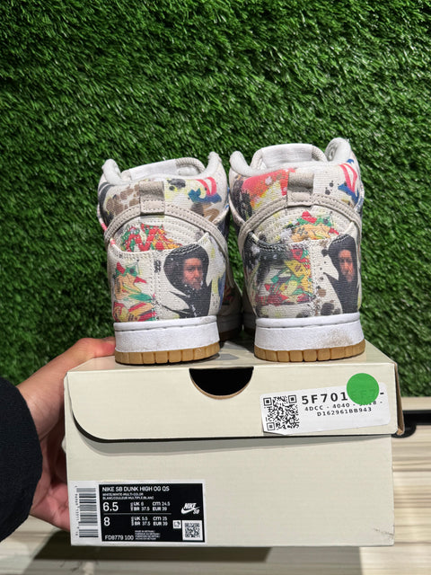 Nike SB Dunk High Supreme Rammellzee Sz 6.5M/8W