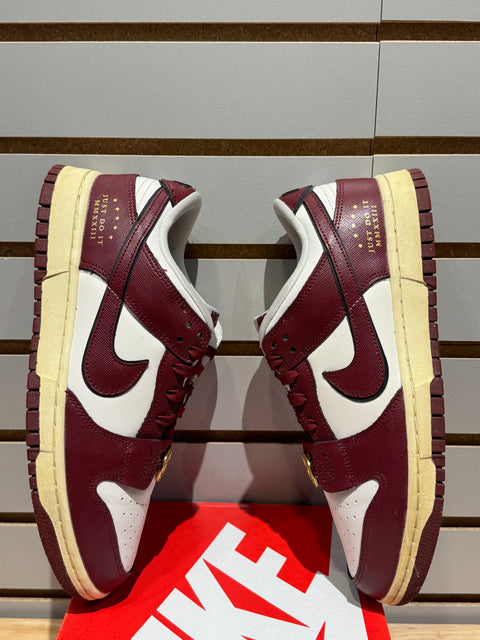 Nike Dunk Low SE Sisterhood Sail Team Red (Women's) Sz 9M / 10.5M