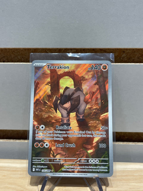 Terrakion - 135/086 - SV: Pokemon White Flare (WHT)