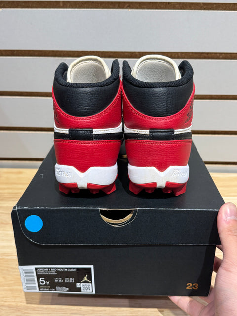 Jordan 1 Mid Cleat Chicago (GS) Sz 5Y