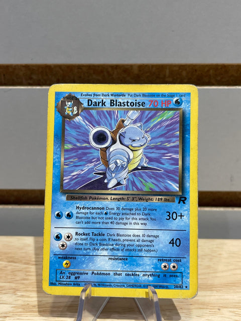 Dark Blastoise (20) - Pokemon Team Rocket (TR)