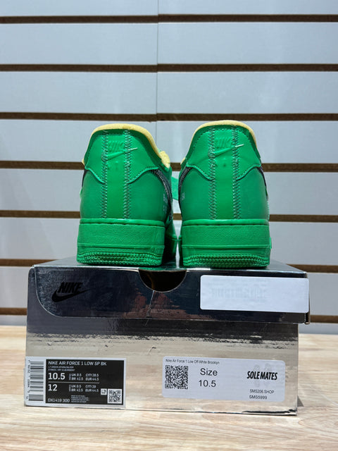 Nike Air Force 1 Low Off-White Brooklyn Sz 10.5
