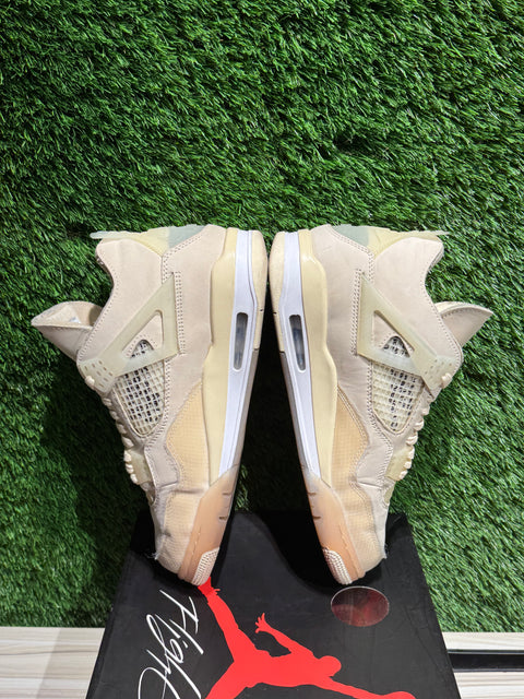 Jordan 4 Retro Off-White Sail (Women's) Sz 10W/8.5M