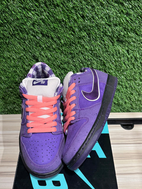 Nike SB Dunk Low Concepts Purple Lobster Sz 7.5M