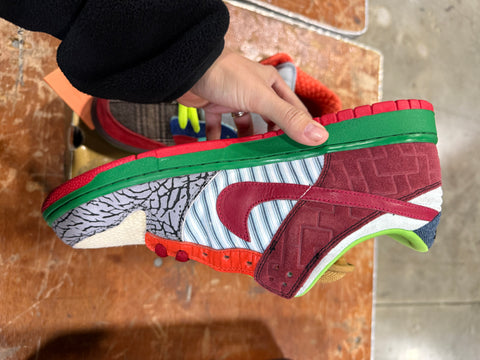 Nike SB Dunk Low What the Dunk Sz 12