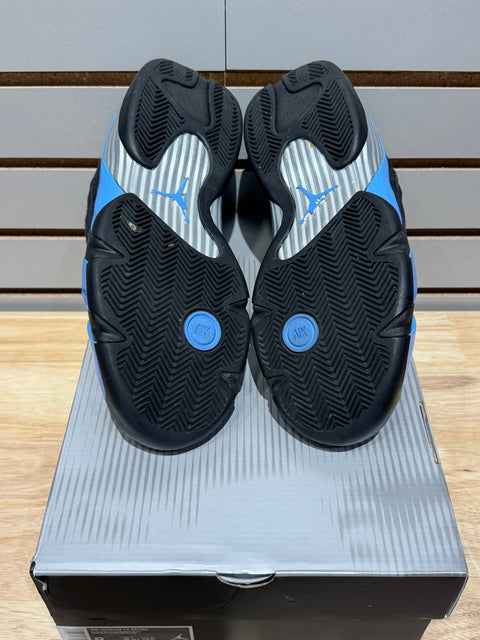 Jordan 14 Retro Black University Blue (2026) Sz 8