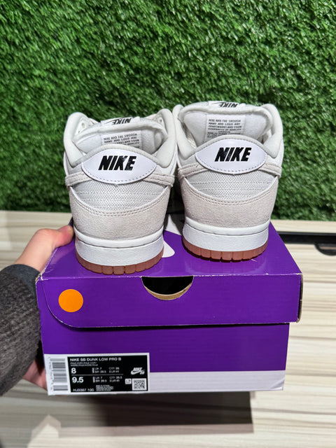 Nike SB Dunk Low Pro B Pale Ivory Sz 8M