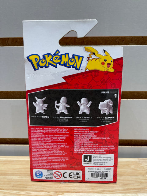 Pokémon Pikachu 25th Anniversary Silver Figure Starter Series 1