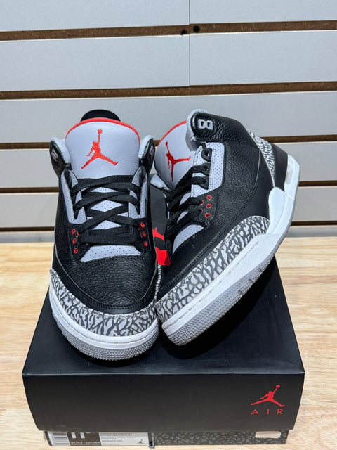 Jordan 3 Retro Black Cement (2018) Sz 11.5