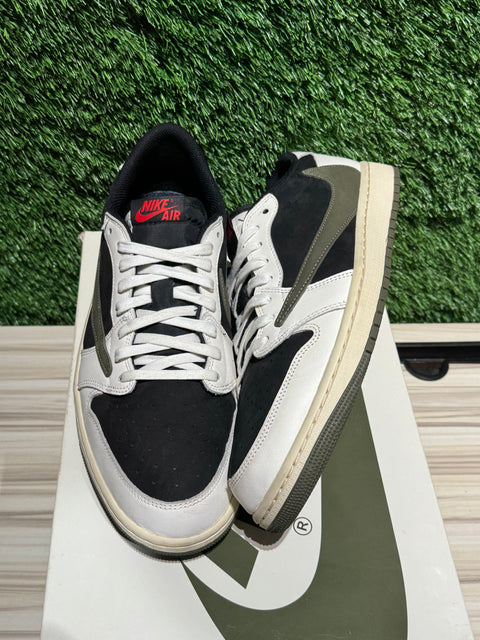 Jordan 1 Retro Low OG SP Travis Scott Olive (Women's) Sz 11.5M/13W