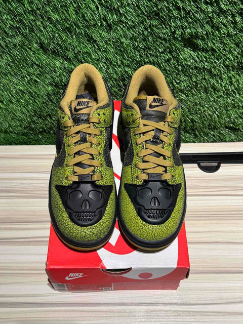 Nike Dunk Low Retro QS Halloween Skull Sz 6.5M.