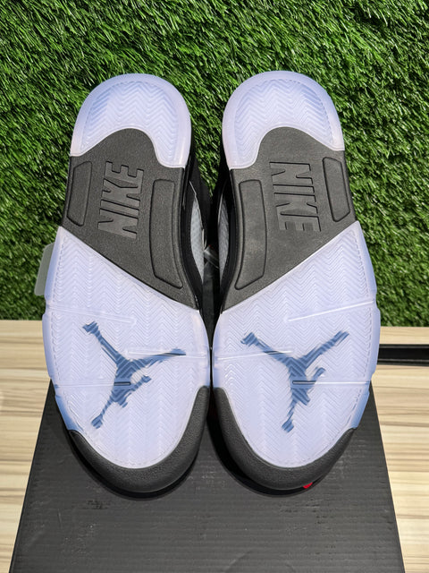 Jordan 5 Retro OG Black Metallic Reimagined Sz 9.5