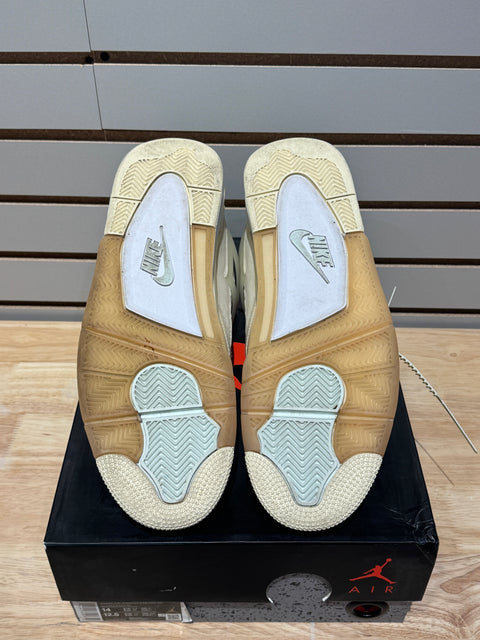 Jordan 4 Retro Off-White Sail (Women's) Sz 12.5M