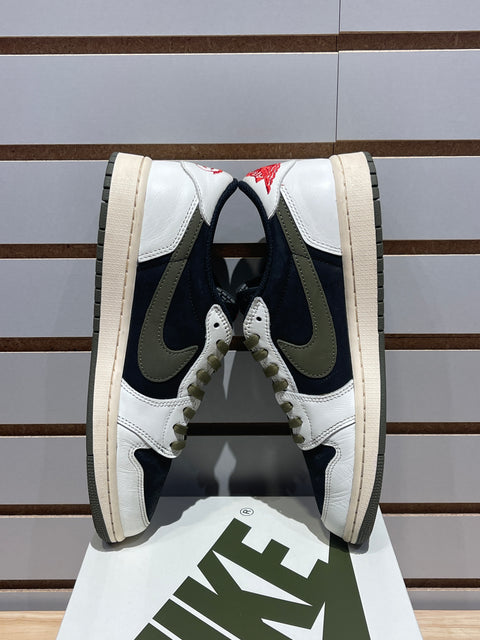 Jordan 1 Retro Low OG SP Travis Scott Olive (Women's) Sz 10W/8.5M
