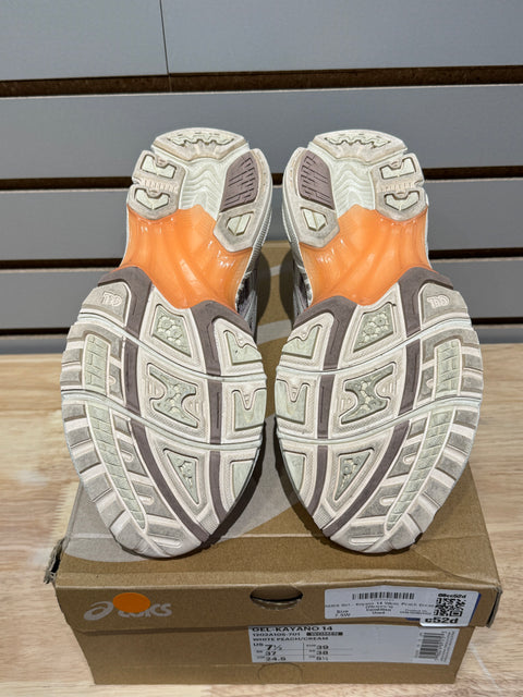 ASICS Gel-Kayano 14 White Peach Cream (Women's) Sz 6M