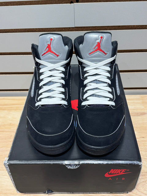 Jordan 5 Retro OG Black Metallic Reimagined Sz 10.5