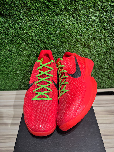 Nike Kobe 6 Protro Reverse Grinch Sz 13
