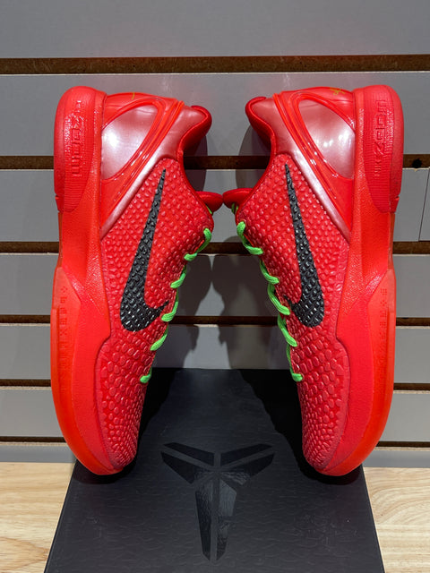 Nike Kobe 6 Protro Reverse Grinch Sz 9M