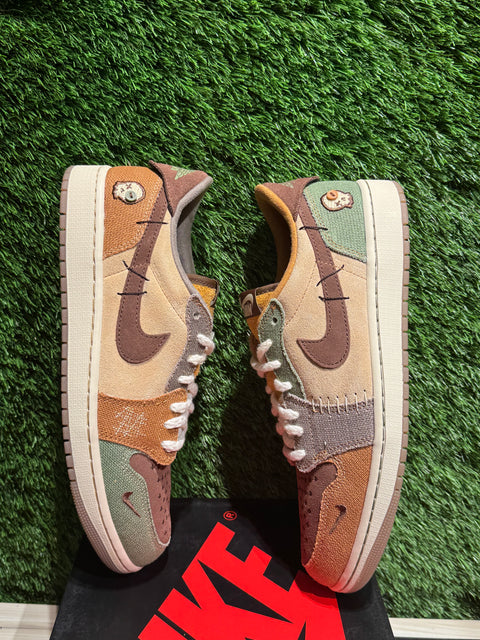 Jordan 1 Retro Low OG Zion Williamson Voodoo Sz 10