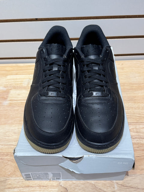 Nike Air Force 1 Low '07 Black Gum (2022) Sz 11.5