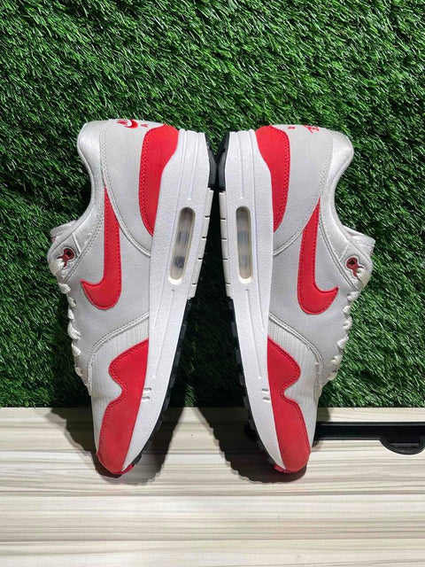 Nike Air Max 1 Anniversary Red (2017/2018 Restock Pair) Sz 9.5M