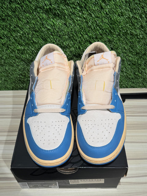 Jordan 1 Low Vintage UNC Grey Sz 9.5