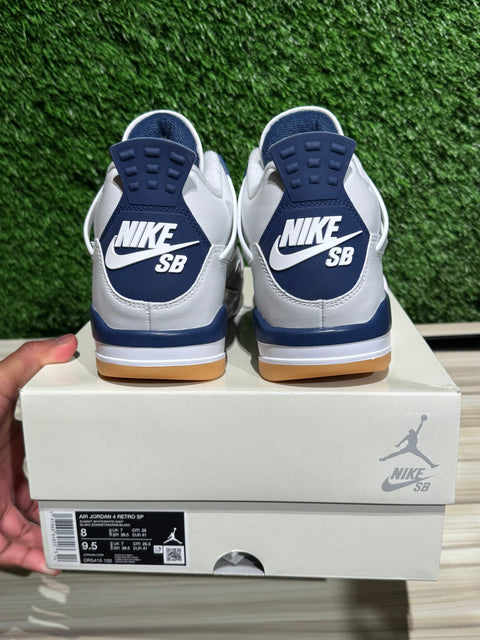 Jordan 4 Retro SB Navy Sz 8M