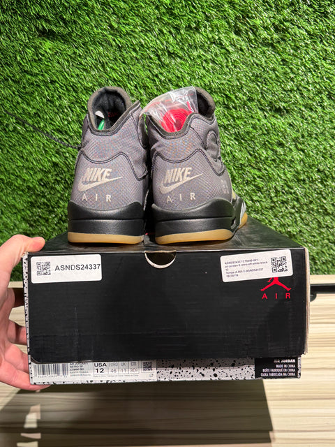 Jordan 5 Retro Off-White Muslin Sz 12M