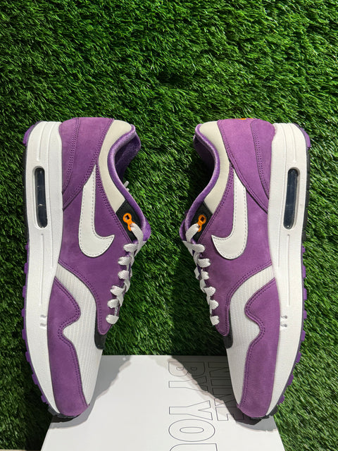 Purple Suede Nike Air Max 1 By You Sz 10.5M/12W
